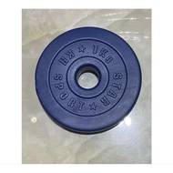 Round dumbbells 5kg 4kg 3kg 2kg 1kg, pre-stuffed handheld plastic dumbbells help improve health and 