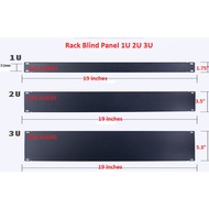 ATG 1U 2U 3U Rack Mount Punched Panel Server Rack Blind Plate Network Divider Panel