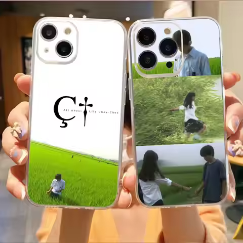 All About Lily Chou-Chou Cool Phone Case For iPhone17,16,15,14,13,12,11 Plus,Pro Max Soft Transparen
