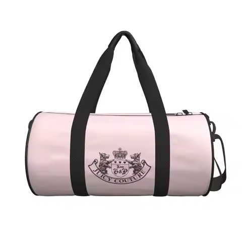 Y2k Juicy Couture Crest Large Duffle Gym Bag Multi-Functional Duffle Travel Bags Handbags Fitness ba