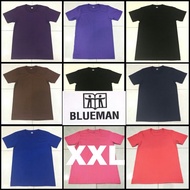 Round Neck T-Shirt V-Neck Blue Man Size XXL Comfortable To Wear In Stock Factory Shirt