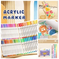 ENMY Acrylic Marker Pen Acrylic Paint Drawing Colouring Painting Art Multi Surface Use Marker Pen