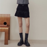 50% Fifty Percent|Corduroy Pleated Skirt|02583760003