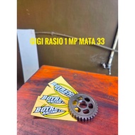 MATA GEAR RATIO MP MEGAPRO MEGA PRO NO. 1 EYE 33T 33 T RETAIL - BOYRENK RACING CONCEPT