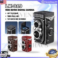 【SHIP IN 24HRS】LK-019 Retro Vintage Mini Camera 64MP 1080P FHD Portable Vlogging Digital Camera