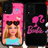 Black Casing for Samsung A04 A05 A06 A07 J7 J2 Prime F04 A22 A12 A04E M04 Pro 5G H15 Pink Barbie