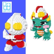 LBOYU 7144-7145 Ultraman Monster Micro Brick Building Block Toy