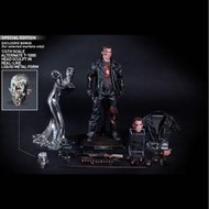 【多金魚】全新 Hot Toys 1/6 DX13 戰損 特別版 Terminator 魔鬼終結者 阿諾 T-800  