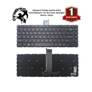 Keyboard for Toshiba Satellite E45-B E45D-B E45T-B Black - 1 month warranty