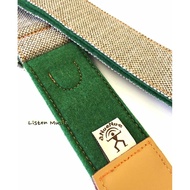 [Lisheng Musical Instruments] aNueNue Bird Strap Dark Green Guitar Strap/Rainbowman