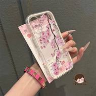 Elegant Pink Flowers 2in1 Phone Case For Realme 15 9 Pro SE Speed 9i 8 8S 7 Narzo 50 30 Q5 Q5i Q3 Pr