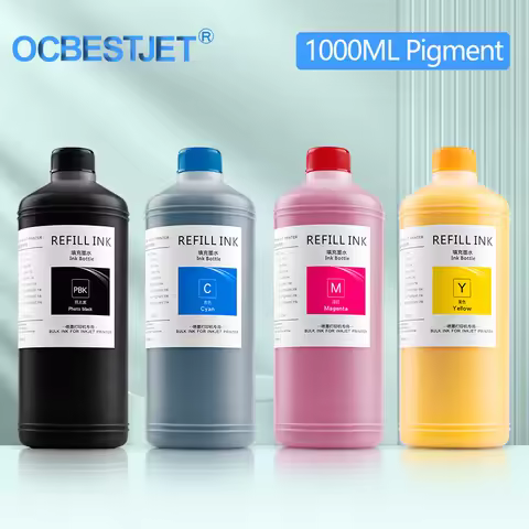 1000ml Pigment Ink For Epson T9451 T9481 T9441 T902XL WF-C5210 WF-C5710 WF-C5290 WF-C5790 WF-C869Ra 