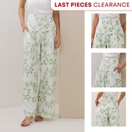 Sissae X Eva, Orchid Pants Batik Green