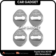 Toyota Vios AC100 (2022-2027) Door Lock Steel Cover AC100 2022 - 2027 Car Gadget Car Accessories