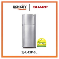 Sharp SJ-U43P-SL 2 Doors Inverter Refrigerator PRO Series