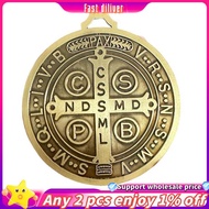 Saint Benedict Benedict Home Blessing Medal Saint for Hanging Door, Wall, Window Saint Benedict Extr