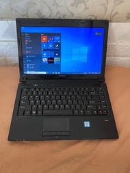 i7 Lenovo 14寸 筆記電腦，高配 8G 記憶體，240GB 固態硬盤 + 320GB 機械硬盤，妙速開機關機，運作𣈱快，正版 Microsoft Windows 10 Pro (64-bit, 附永久密鑰）+ 內置超值組合 OFFICE 2016 +  Adobe CC 2020 全家桶