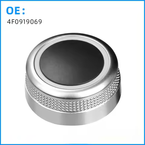 4F0919069 4F0919070 Multi Media Rotary Knob Main Menu Switch Cover For Audi A6/Avant/Allroad Quattro