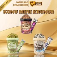 KONU MINI KRUNCH BIG JAR WITH SECRET GLAZED CHOCO KRUNCH MATCHA KRUNCH COOKIES & CREAM