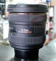 小牛蛙數位 Sigma 10-20mm F4-5.6 DC HSM For NIKON 二手鏡頭 二手 鏡頭 廣角鏡頭