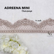 🔥 0.5M | ADREENA MINI BORDER LACE BAJU RENDA AKSESORI HIASAN PAKAIAN PATCHES FOR DRESS/KURUNG  by LA