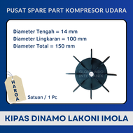 Kipas Dinamo Motor Kompresor Angin Listrik LAKONI IMOLA Besar