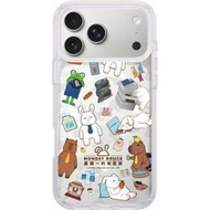 THE HOOD - (多種型號可選)(兼容MagSafe) 星期一的布魯斯 - 趣味辦公室 iPhone 17/16/15/14/13/12/11/SE/Pro/Pro Max 磁吸透明保護殻-59