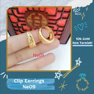 10k Gold Earrings For Women Ne09