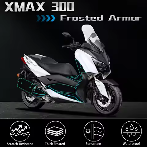 For XMAX300 xmax 300 2020-2024 Motorcycle Protective Film Thickened Frosted Sticker Scooter Full Bod