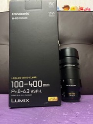 完美無瑕 全套有盒 Panasonic 100-400 100-400mm ASPH Olympus M43 Mount