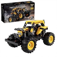 [Listed] Compatible with Cugao 42199 Pull Back Monster Big Foot Car Building Block Gift Assembly Toy