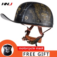 Motorcycle Helmet Retro Helmet Scooter Personalized Baseball Cap Half Helmet For Vespa Yamaha Kawasaki BMW Honda Piaggio