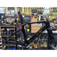 USED ELVES FALATH EVO CARBON FRAMESET SIZE 46 BLACK GOLD