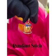 AI HUA Stich Pendant /Charm 916 Gold