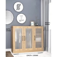 ROAM METOD 3 Door Children Wardrobe Almari Baju Kanak Kanak 3 Pintu 孩子衣橱柜 Display Cabinet Storage Cabinet Oak Color