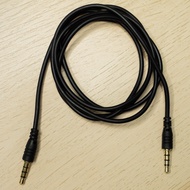 3.5mm 1/8'' Male To Male 4-Pole 3 Ring TRRS AV Audio Extension Cable 1.2M/4Feet