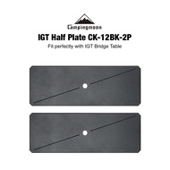 CAMPINGMOON IGT Half Top Plate CK-12BK-2P (2pcs)