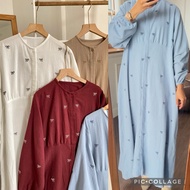 KATUN Daily viscose coquette ribbon cotton dress 0214, 71076, 72515, 72512, 31078