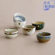 進口美濃燒飯碗日式手工粗陶家用創意格調陶瓷湯碗餐具
