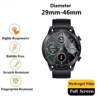 Hydrogel Film Smart Watch Screen Protector Round Diameter 39mm-75mm