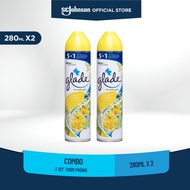 GLADE Combo 2 Xịt Thơm Phòng 280mlx2