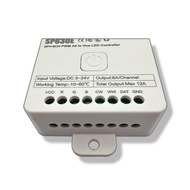 Aideepen พิกเซล LED สีฝันรีโมทระบบคอนโทรล SP630E ไฟ LED บลูทูธแถบไฟ DC5 ~ 24V ตัวควบคุมรีโมทแอป