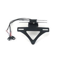 Motorcycles Foldable Tail Tidy License Plate Holder Turn Signal Lights For KAWASAKI NINJA 636 ZX 6R 