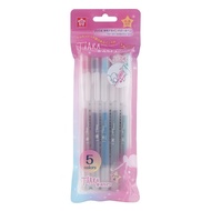 [Stationery] SAKURA Push Type Gel Pen Securities Pen GBRA Constellation Bright Color Soft Pastel 0.8