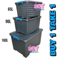 STORAGE BOX 160L , 90L, 65L HEAVY DUTY STORAGE BOX WITH WHEELS