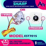 EST7015 Compatible With SHARP Washing Machine Wash Timer TIMER MESIN BASUH EST-7015 EST 7015