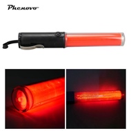 [Phenovo] Traffic Wand Traffic Control with 3 Flashing Modes Wrist Strap Lanyard Light Wand for Park