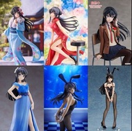 全新 青春豬頭少年系列 櫻島麻衣 FIGURE 青春豬頭少年不會夢到紅書包女孩 青春豬頭少年不會夢到兔女郎學姊 青春豬頭少年不會夢到兔女郎學姐