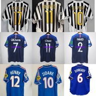 Football Jersey Retro Jersey French Team Jersey Zidane Henry Gilu Glezman Borg Bambap