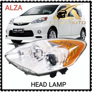 PERODUA ALZA 2009-2013 HEAD LAMP HEAD LIGHT LAMPU BESAR DEPAN KERETA ALZA